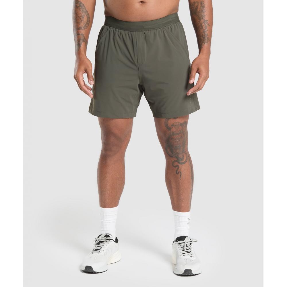 

Gymshark Студия 6 шорты прочность зеленый A1a4h Ecjh S