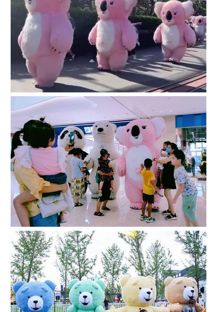 Inflatable King Kong and Gorilla Mascot Costume for Performances
