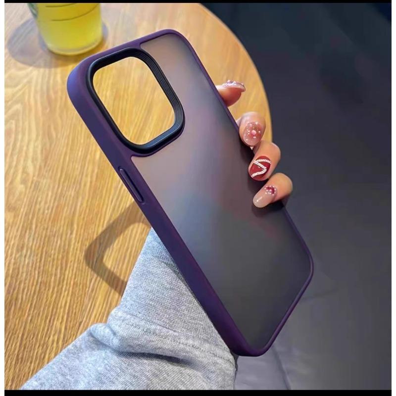 Applicable To IPhone17ProMax Phone Case Skin Matte Translucent Apple 14 Full Cover 15 Drop Protection Case