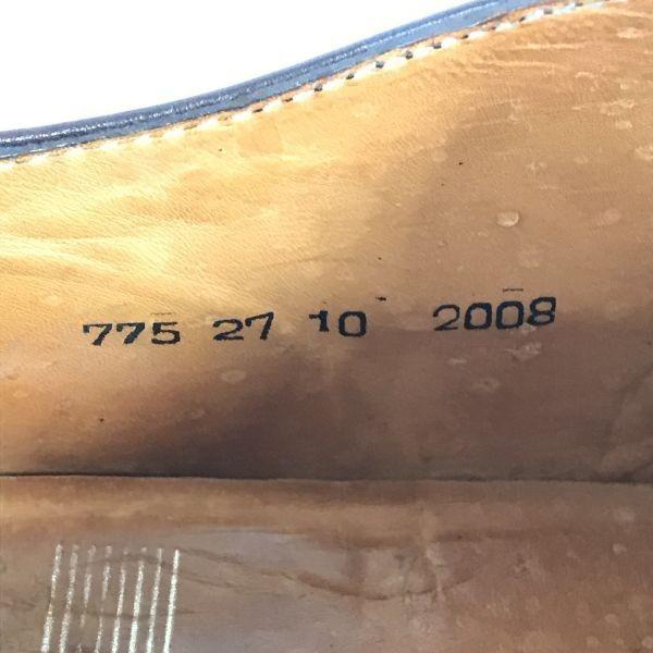 Seit 1815 VAN LIER/Leder Full Brogue Wingtip Balmoral Schuhe/10/28.5/Braun/80er-90er Dress(GEBRAUCHT)