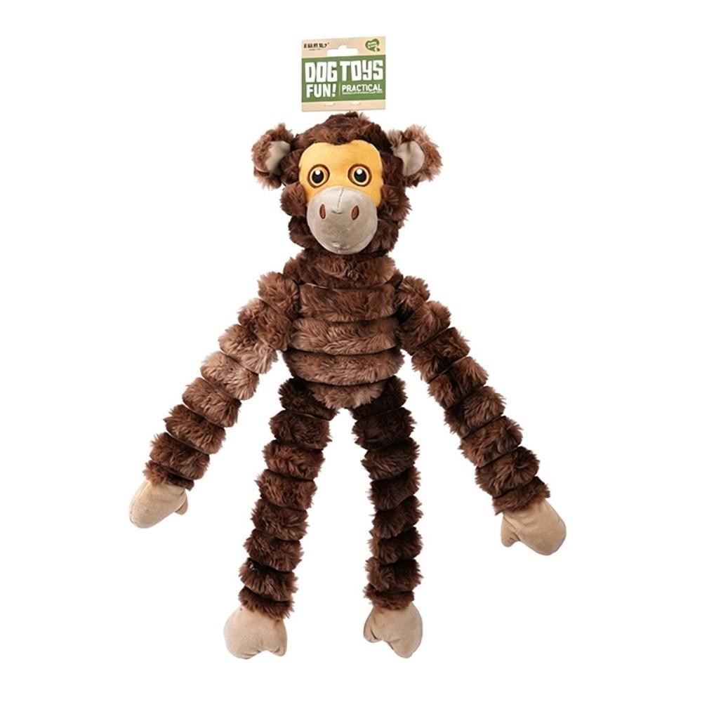 Long Limbs Interactive Dog Toy Crinkle Paper Animal Dog Toy Cute Plush Dog Toy Interactive Play