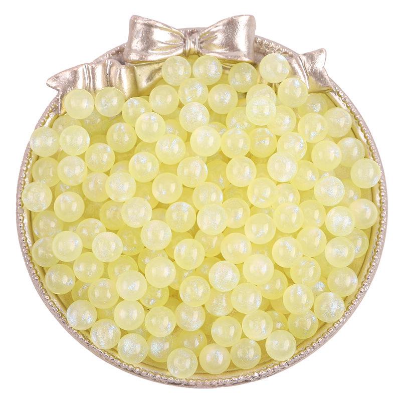 

Радужные акриловые круглые бусины для DIY чехла для телефона и украшения ювелирных изделий 8mm No Hole, 20g/bag, ~66 pcs