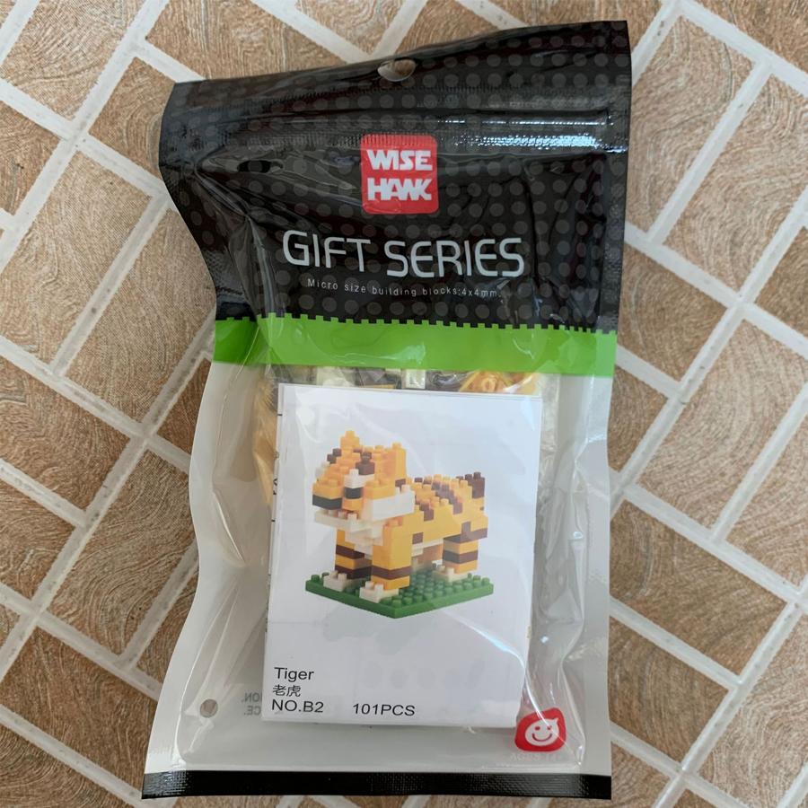 Mini Tiere Mikropartikel Bausteine Diamantsteine Kinderspielzeug Katze Hund Fisch Vögel Modelle Montage Spielzeug Geschenksets