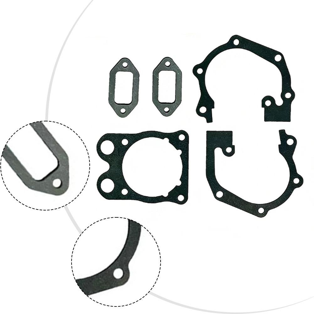 1 Set Complete Cylinder Repair Gasket Kit For Hus K750 K760 Garden Electric Saw Replacement Accessories