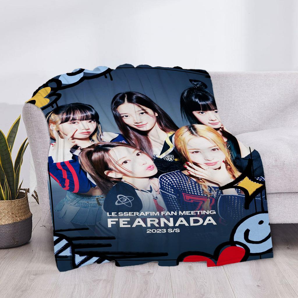 Couverture de canapé Le Serafim Couvertures douces et moelleuses Maison et décoration Jeté Lit Genou Personnalisé Anime Luxe Jetés Mignon pour enfants