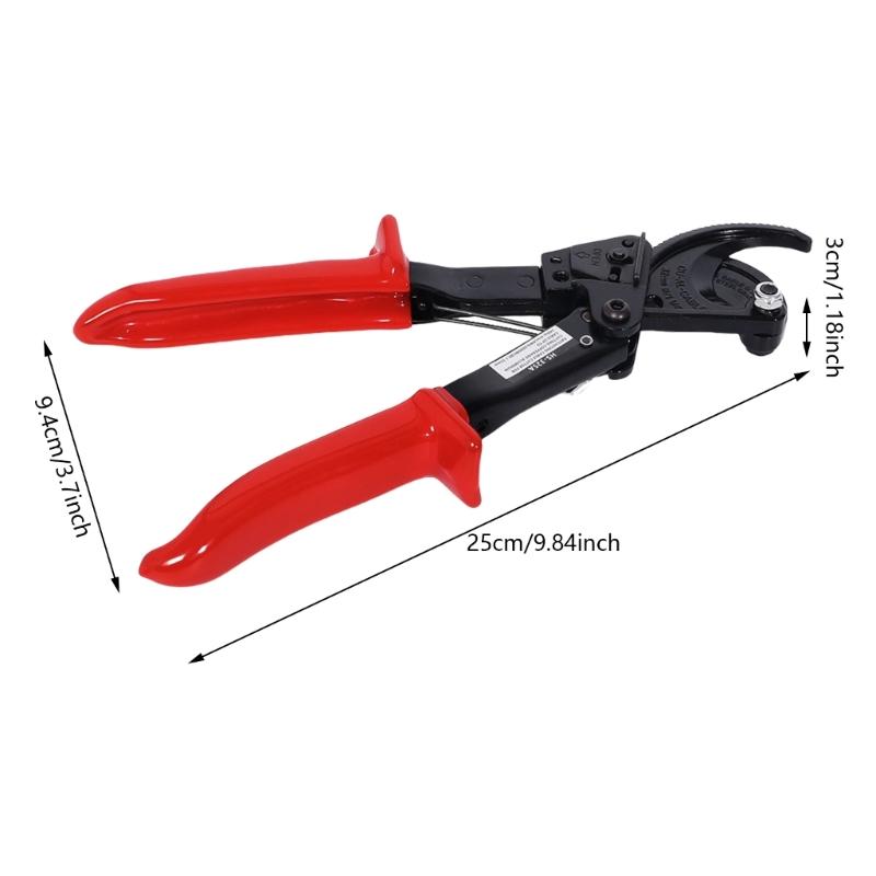 Ratcheting Cable Cutter Hand Tool Heavy Duty Aluminum Copper For Cutting Electrical Wire Cutter Plier Accessories
