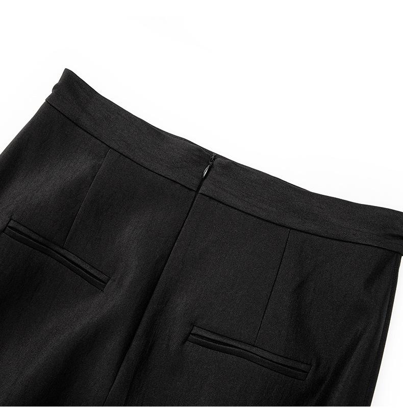 French Sequin Embroidery Vest & Tencel Midi Skirt Two-Piece Set for Women