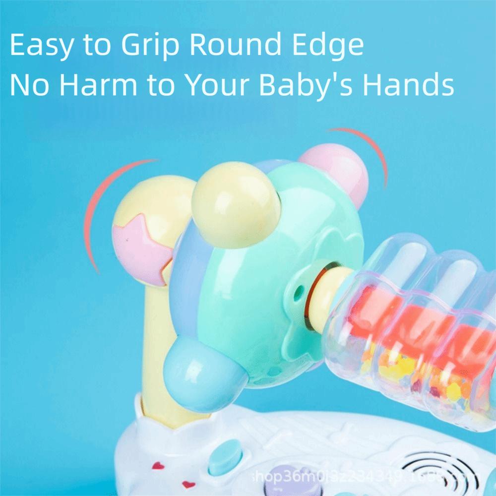 Rotating Bell Baby Music Piano Toy Interactive Early Educational Music Toy  Children
