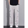 Minger | American trendy brand multi-pocket tooling shock pants men's trend versatile loose straight casual long pants