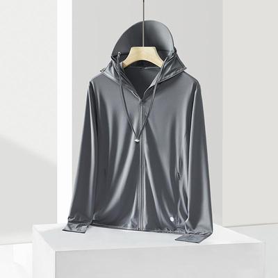UPF 50+ Ice Silk Sun Protection Jacket for Men and Women - Breathable, UV-Resistant, Ideal for Summer Fishing