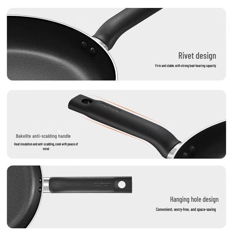 SUPOR Colorful Easy Clean Non-Stick Frying Pan