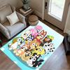 Bluey Bingo Adventure Carpet Perfect for Decorate room Entryway Dining Room Kitchen Antislip Carpet Decorate Offices Perfect Gift for Women/Men