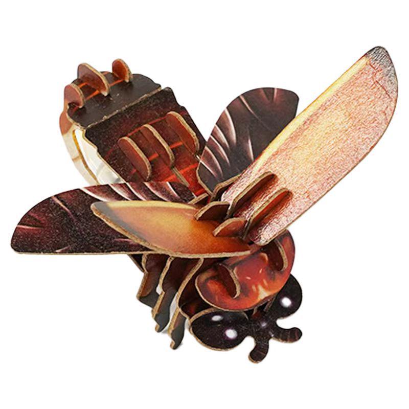 Mengbag 3D Puzzle: Educational Handcrafted Animal and Insect Models