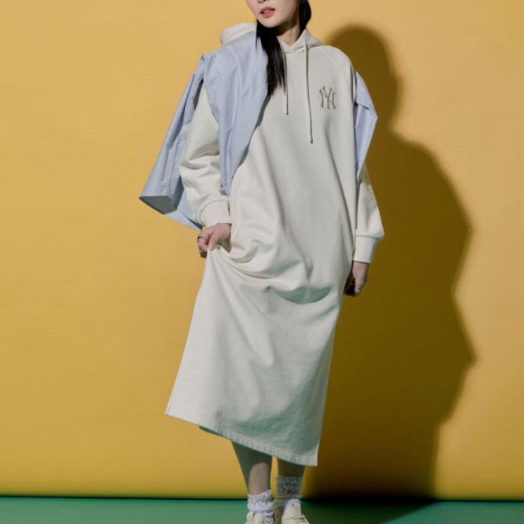 New MLB New York Yankees Dress Women's Cream 3FOPB0321-50CRS