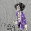 Hocus Pocus Womens/Ladies I DonÂ´t Get Out Much Billy Butcherson Heather T-Shirt