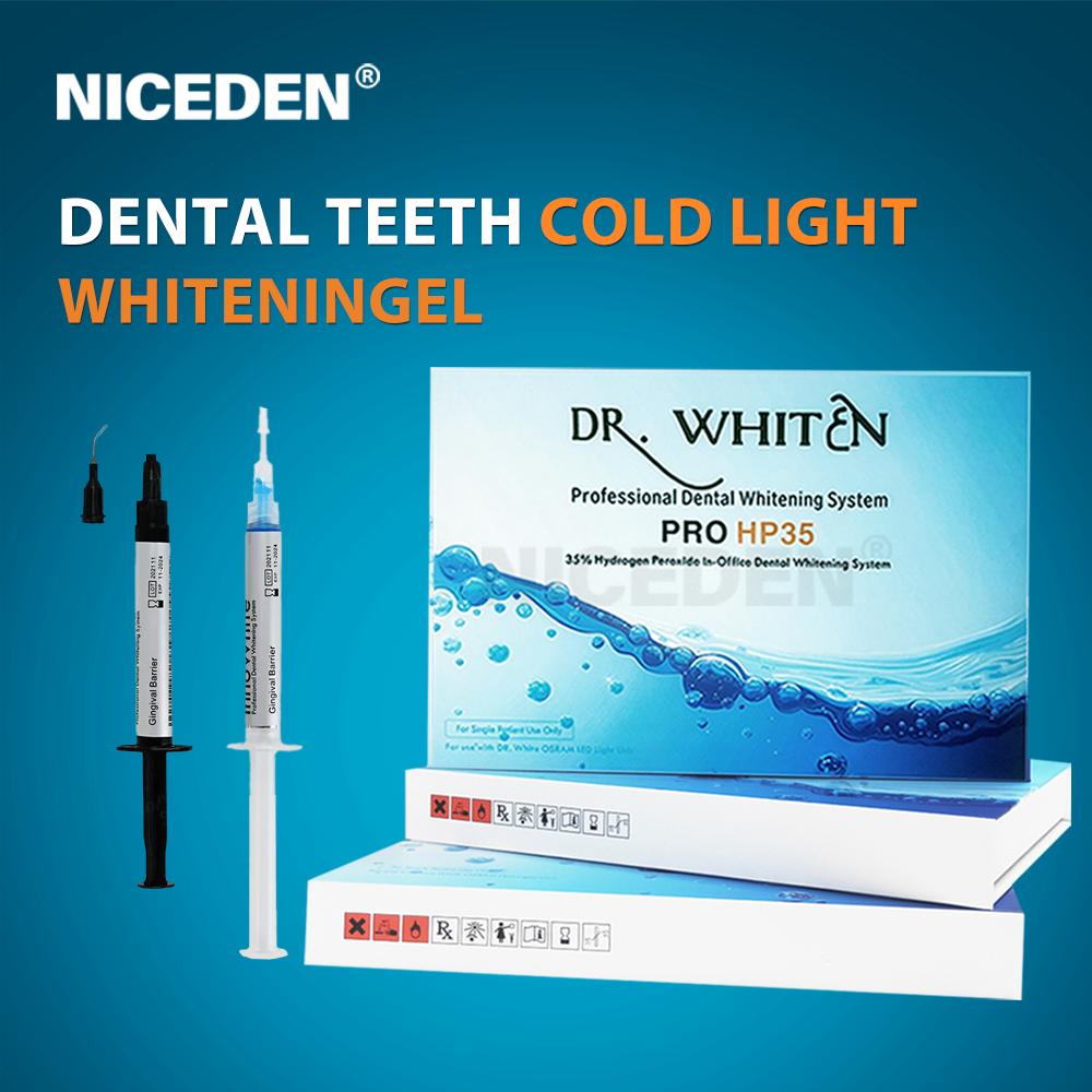 GreatLife Dent Professional Teeth Bleaching Dental Whitening Kit Hydrogen Peroxyde Teeth Whitening Gel 35% Teeth Whitening Gel
