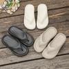Chanclas Tanga de Suela Gruesa Casuales Para Hombre Zapatos de Playa para Exteriores Chanclas de Verano Antideslizantes Sandalias Planas de Eva Cómodas de Moda