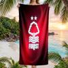 Футбольное пляжное полотенце Nottingham Forest Мягкое из микрофибры Летнее полотенце Быстросохнущее Впитывающее полотенце для пляжа Бассейна Путешествий