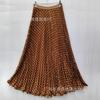 CM Summer South Africa North America Polka Dot Skirt Classic Versatile Skinny Pleated Skirt Long Skirt Women