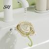 Quiet Hanging Hook Suction Cup Bright Petal Design Strong Hold No Drill Wall Washable Multipurpose for Bathroom Kitchen Towel Coat Dorm Room