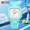 Fashion Ofns 1588 Student Quartz Wristwatch Simple Calendar Luminous Ladies Watch Sports Casual Watches For Woman Reloj Mujer