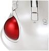Nakabayashi Digio2 Trackball Mouse, Compact, 2.4GHz Wireless, 5 Buttons, White, Z8364