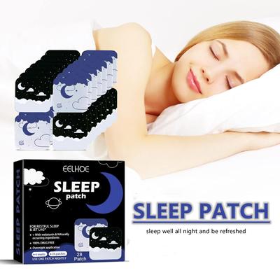 Natural Deep Sleep Patches for Adults, Effortless Application Comfortable Usage, Sleep Patches for Men & Women