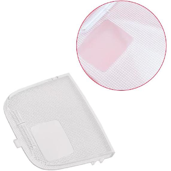 Riloer Map Light Cover, 2 Pcs Car Interior Dome Light Cover, Center Dome Light Housing, Compatible with Toyota Land Cruiser Prado FJ120 2003-2009