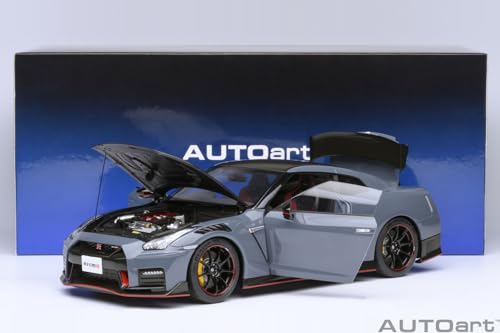 AUTOart 1/18 Scale Nissan GT-R (R35) Nismo Special Edition NISMO Stealth Gray Finished Product