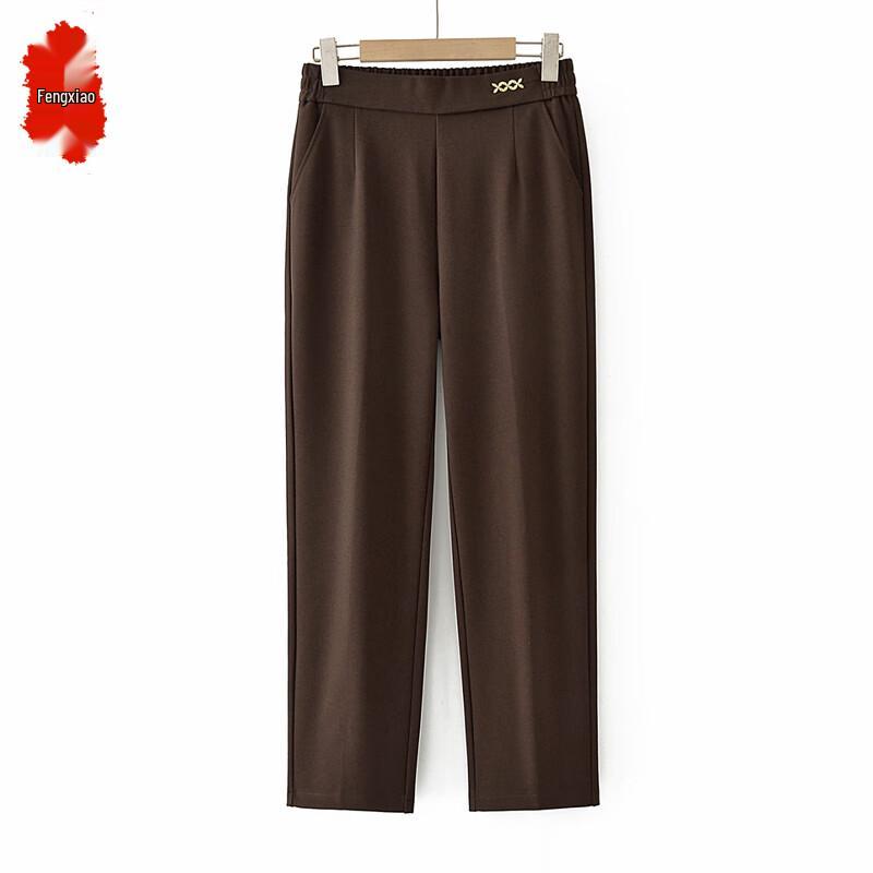 Mom s Autumn Casual Straight Leg Pants 5XL