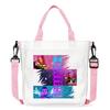KPop Demon Hunters Shoulder Bag Kawaii Cartoon Handbag Large Capacity Crossbody Fashion Portable Canvas Storage Bags Gift Kid Friendly Entertaining