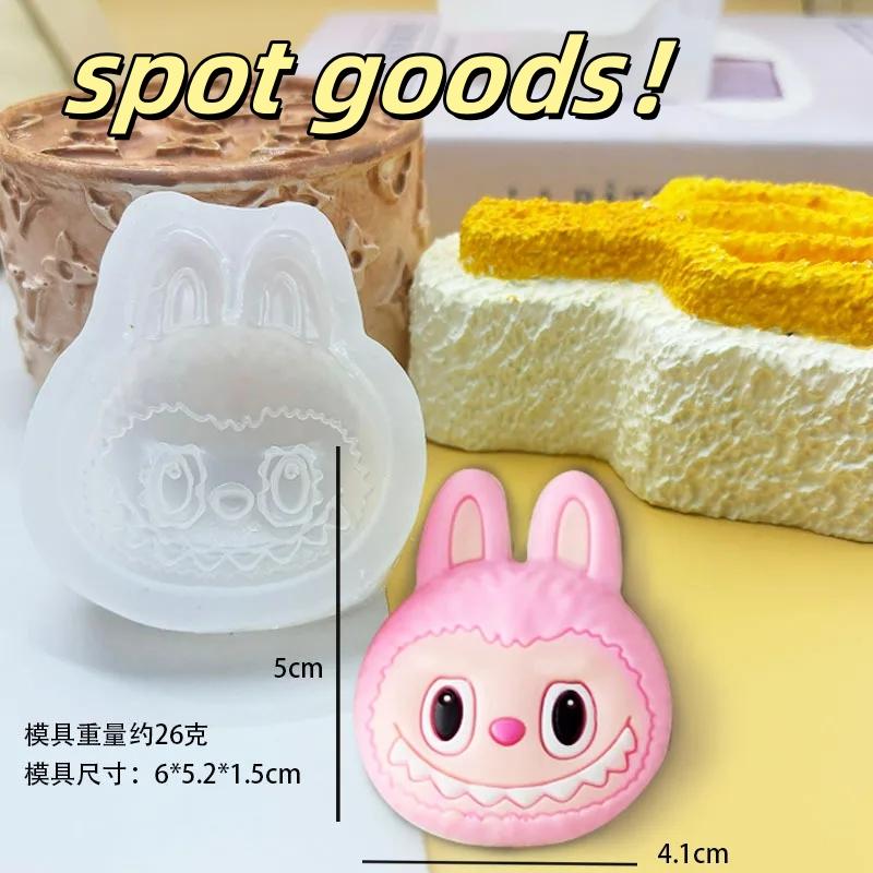 

2025 Popular cartoon doll decorative items cartoon colorful little rabbits children s birthday party outfit plugins