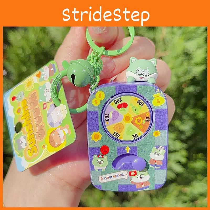 Zombies Plants Vs Originality Fun Roulette Game Cartoon Pendant Keychain
