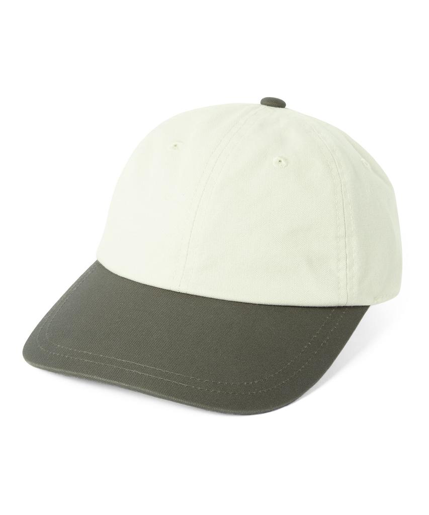 THISISNEVERTHAT Back Label Cap White/Mud