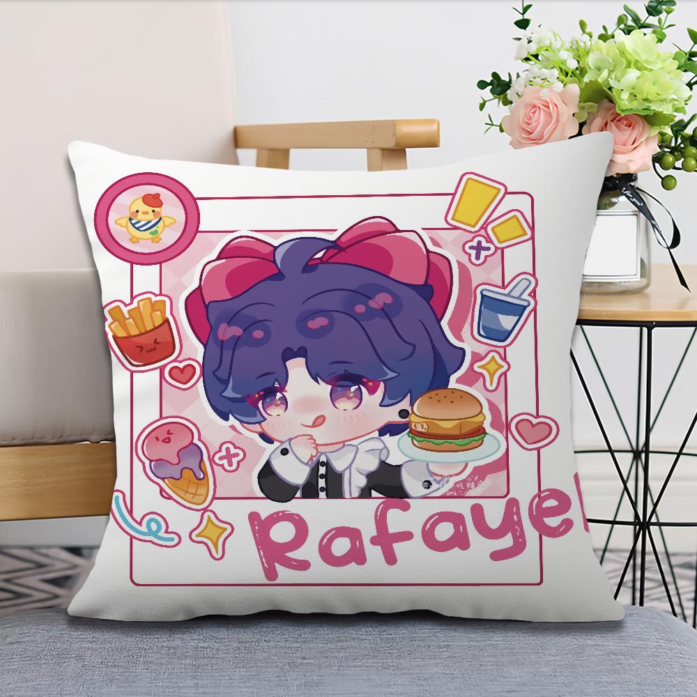 Love and Deepspace Sylus Caleb cartoonsoft Comfortable Pillow Case for Sofa Living Room Home office Decor Protective Covers