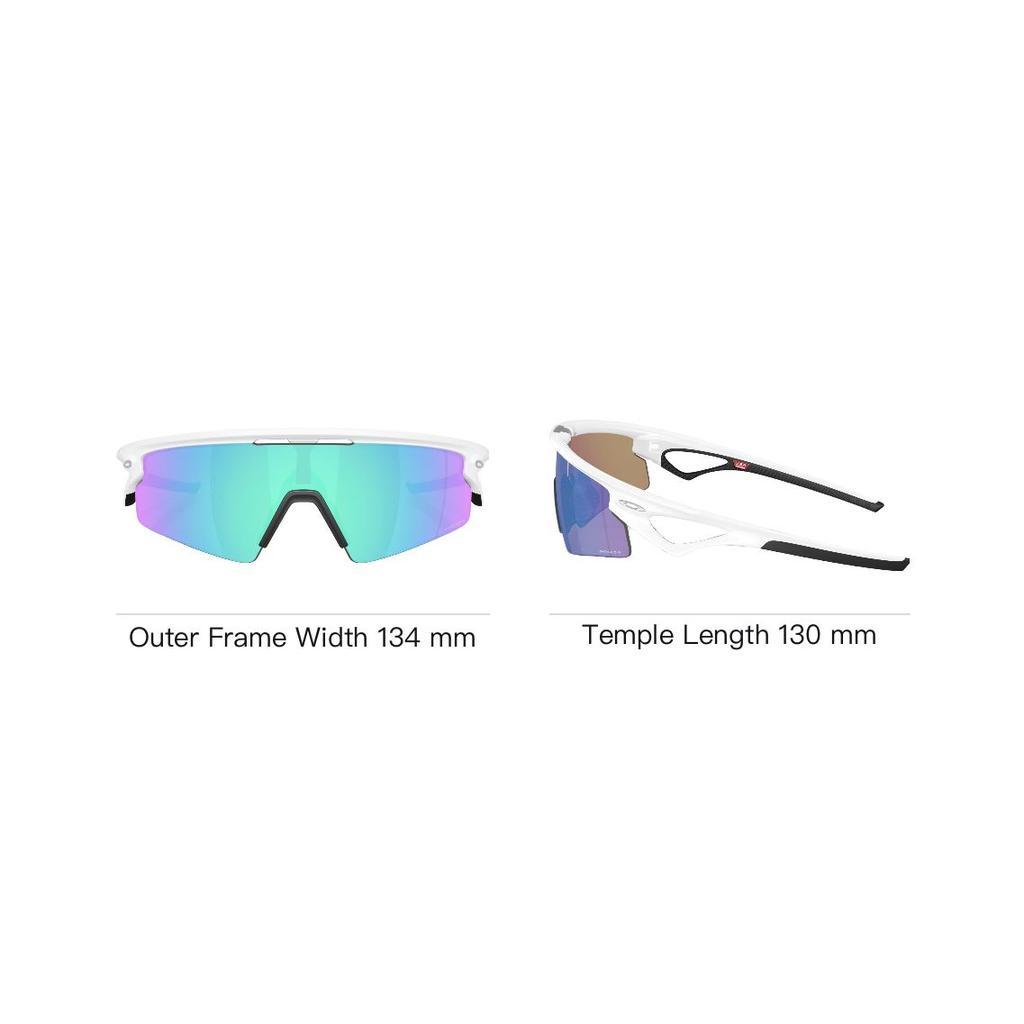 Oakley O-Matter™ Irregular Shape Sunglasses Unisex sunglasses Matte-White OO9531-0437