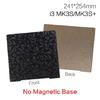 3D Printer PEI Board Stainless Steel Plate for Prusai3 MK3 Film Double Sided PEY PEO Spring Steel Sheet 241x254mm
