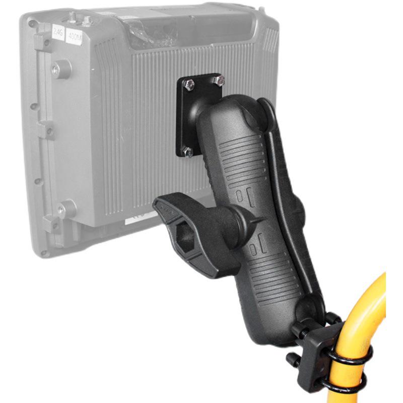 Forklift Dock: Heavy Duty VESA 2.25" Data Terminal Mount with 1233mm Round Tube Clamp