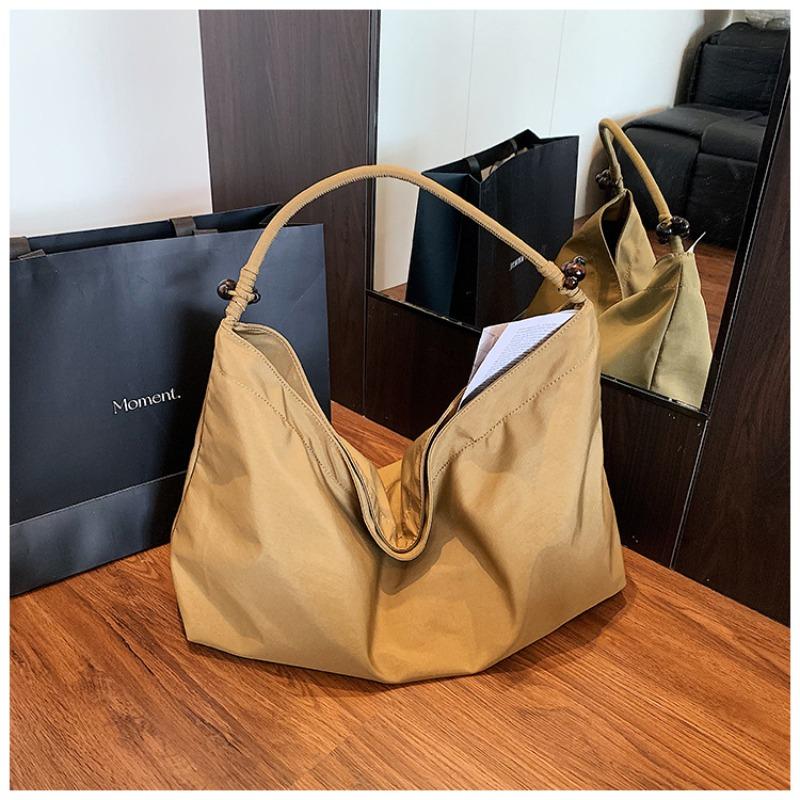 Canvas Bag Women's Large-capacity New Autumn and Winter Versatile Shoulder Shopping Bag Lazy Wind Student Tote Bag