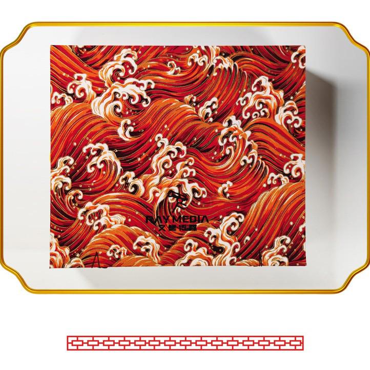 Luxury Brocade Gift Box for Antiques and Crafts Packaging