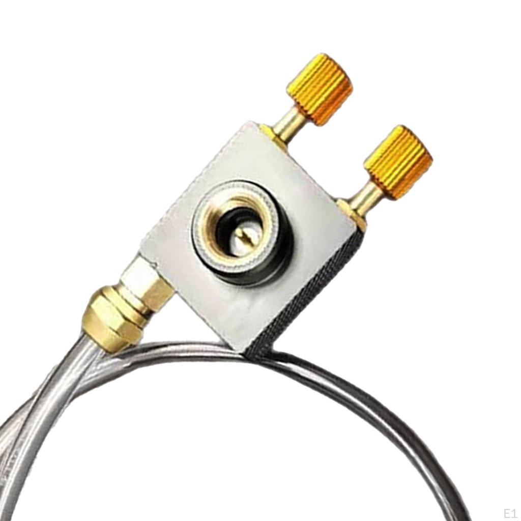 Gas Refill Adapter Tank Connection Hose for BBQ Outdoor Activities