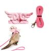 Adjustable Harness Leash Ferrets Fennec Foxes Small Pets - Canvas Chest Vest Style Walking Lead In 5 Colors