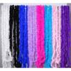 1 Meter Flat Turkey Feather Strip Bouquet Packaging Hand Decoration Performance Clothing Accessories Head Jewelry Decoration