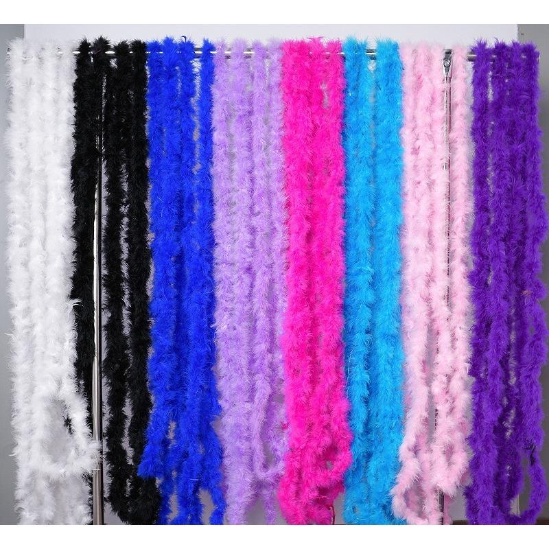 1 Meter Flat Turkey Feather Strip Bouquet Packaging Hand Decoration Performance Clothing Accessories Head Jewelry Decoration