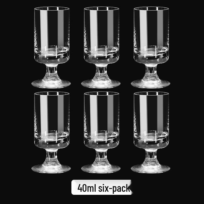 Shangqi 9104 Crystal Glass Sake Shot Glasses Set of 6