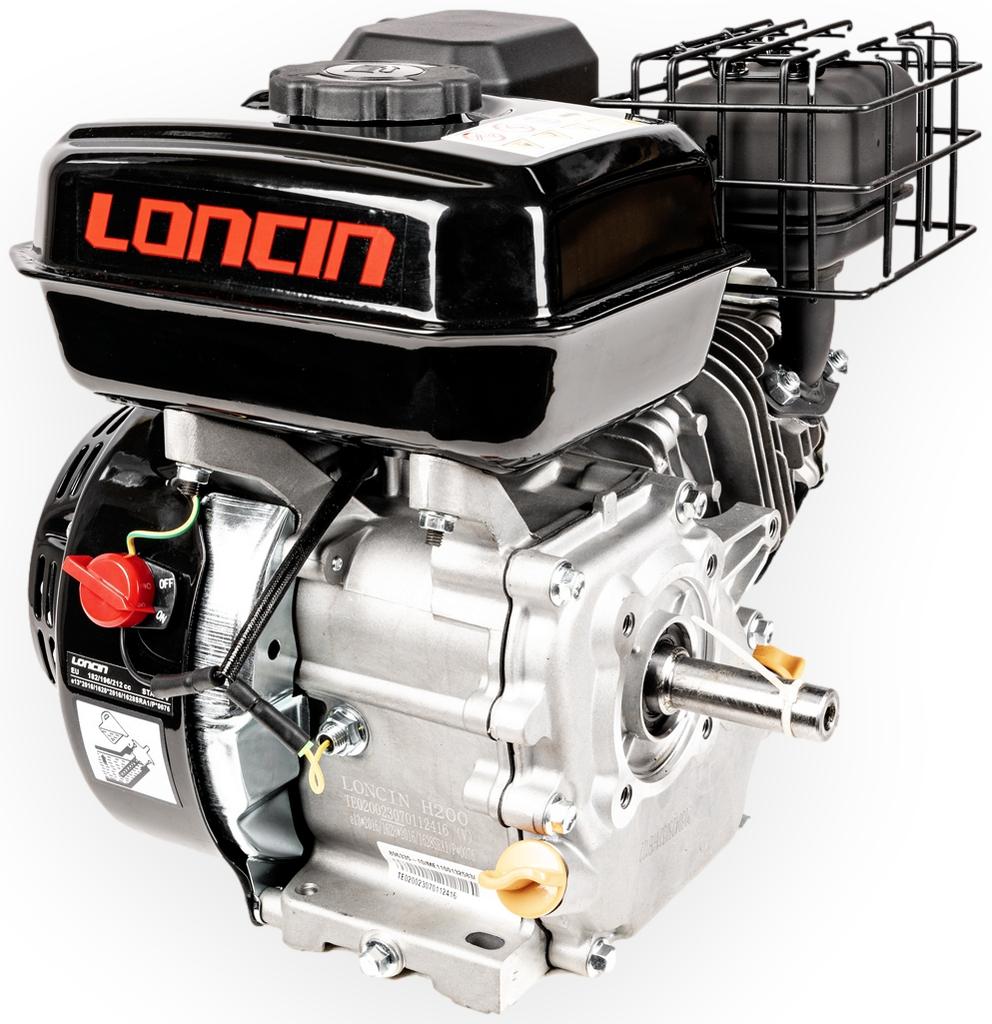 Motor Loncin H200 Spalovací Benzínový 6.5 kůň Hřídel 19.05 mm Loncin H200 Motor Honda Gx160 ,Gx200, B&S , Briggs& Stratton -
