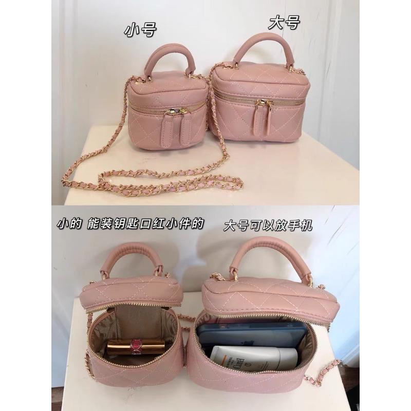 New textured mini rhombus chain bag trendy versatile shoulder messenger bag fashionable women's bag