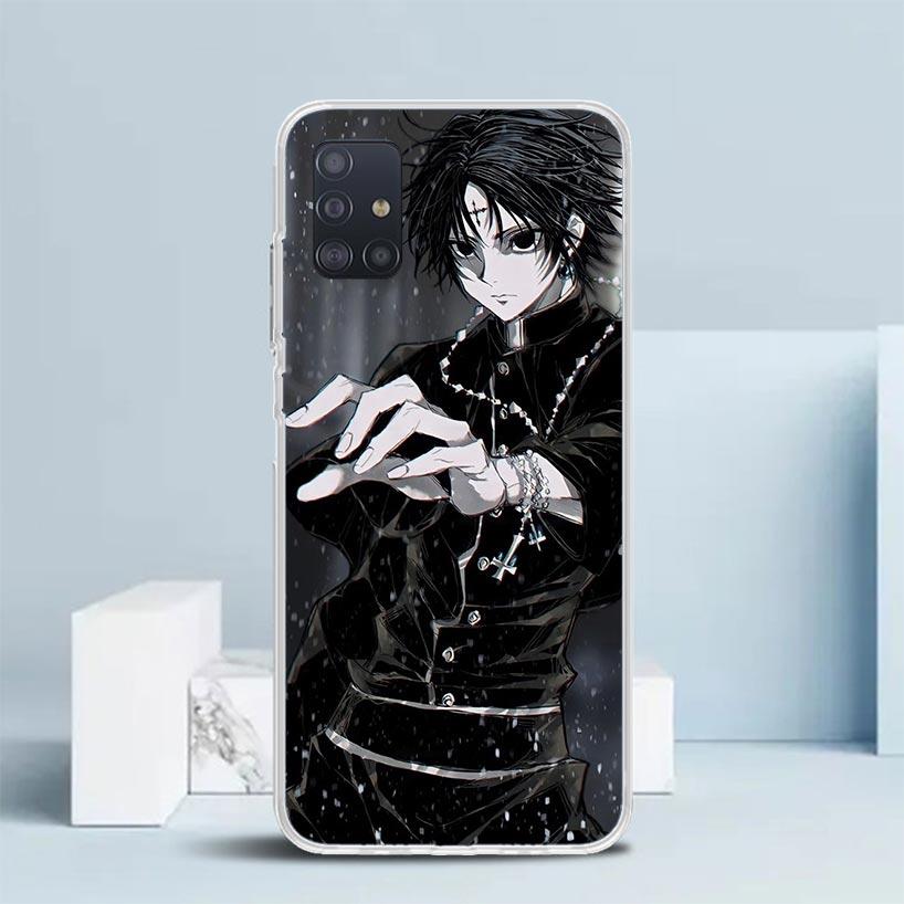 Huner X-Hunters Chrollo Shizuku Phone Case For Samsung Galaxy A52 A32 A22 A12 A51 A50S A30S A10S Note 20 Ultra 10 S10 Plus A31 A