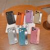 Luxury Glitter Anti-Fall iPhone 17 Pro Max Case with Wrist Strap and Full Coverage Compatible with iPhone 16