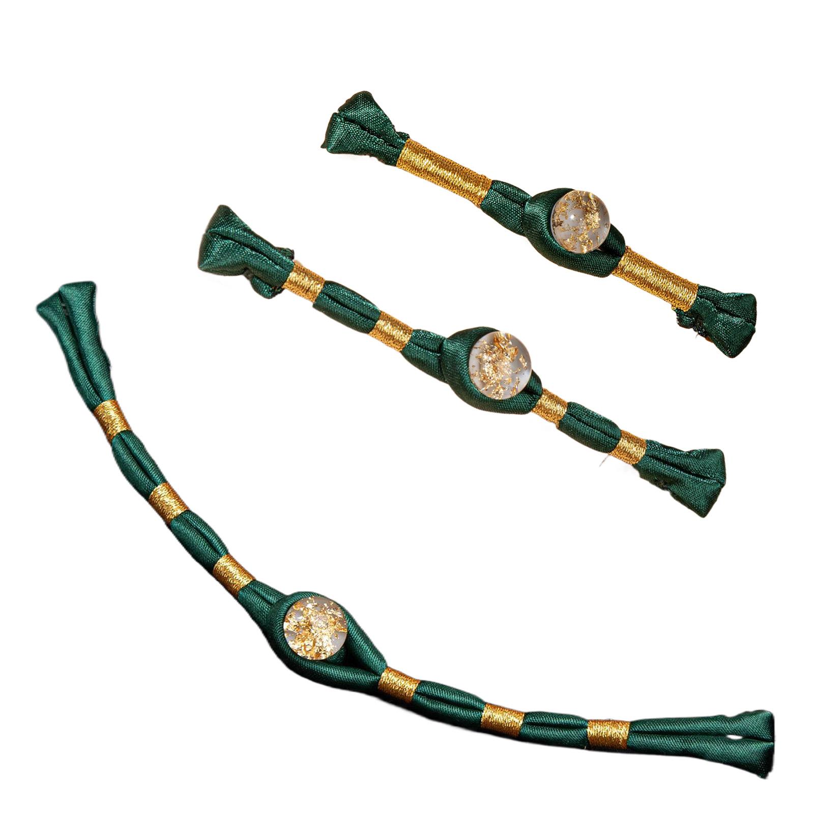 

Chinese Traditional Button Sewing Crafted Buttons Sew On for Handcraft Cheongsam Embellishment Multicolored 3